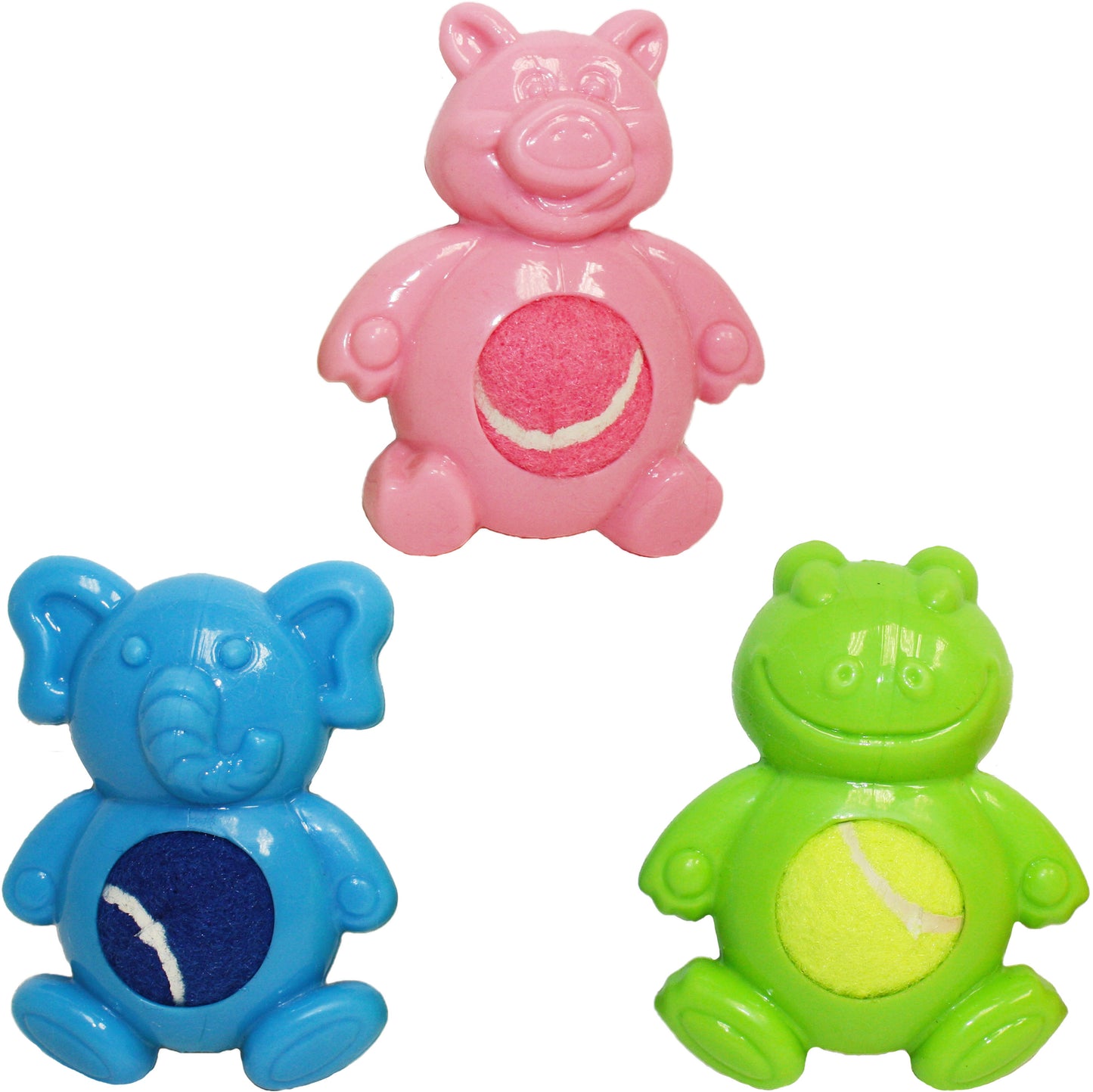 Multipet Minipet Tennis Tummies Dog Toy