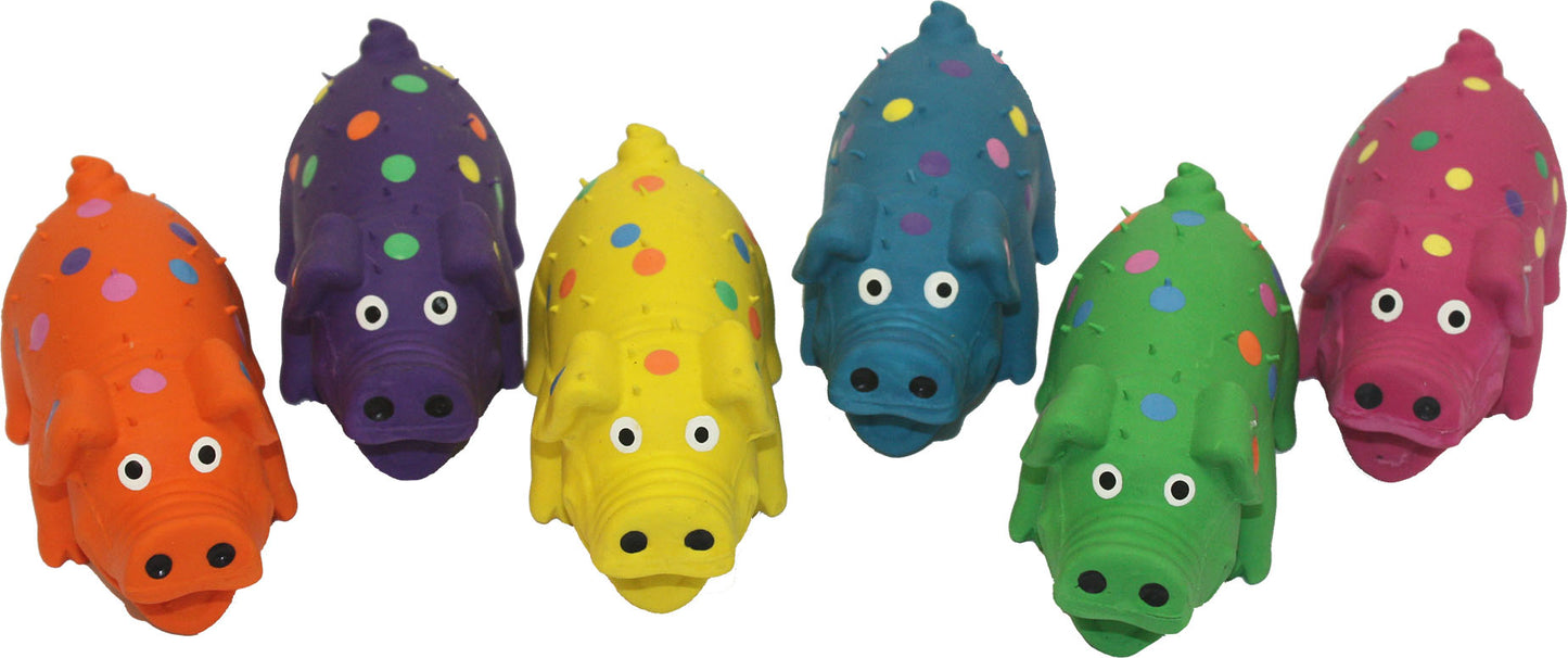 Multipet Globlet Pig Latex Dog Toy