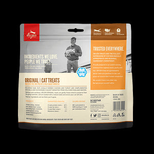 ORIJEN Original Freeze Dried Cat Treats, Grain Free Treats for Cats, Raw Animal Ingredients, 1.25oz