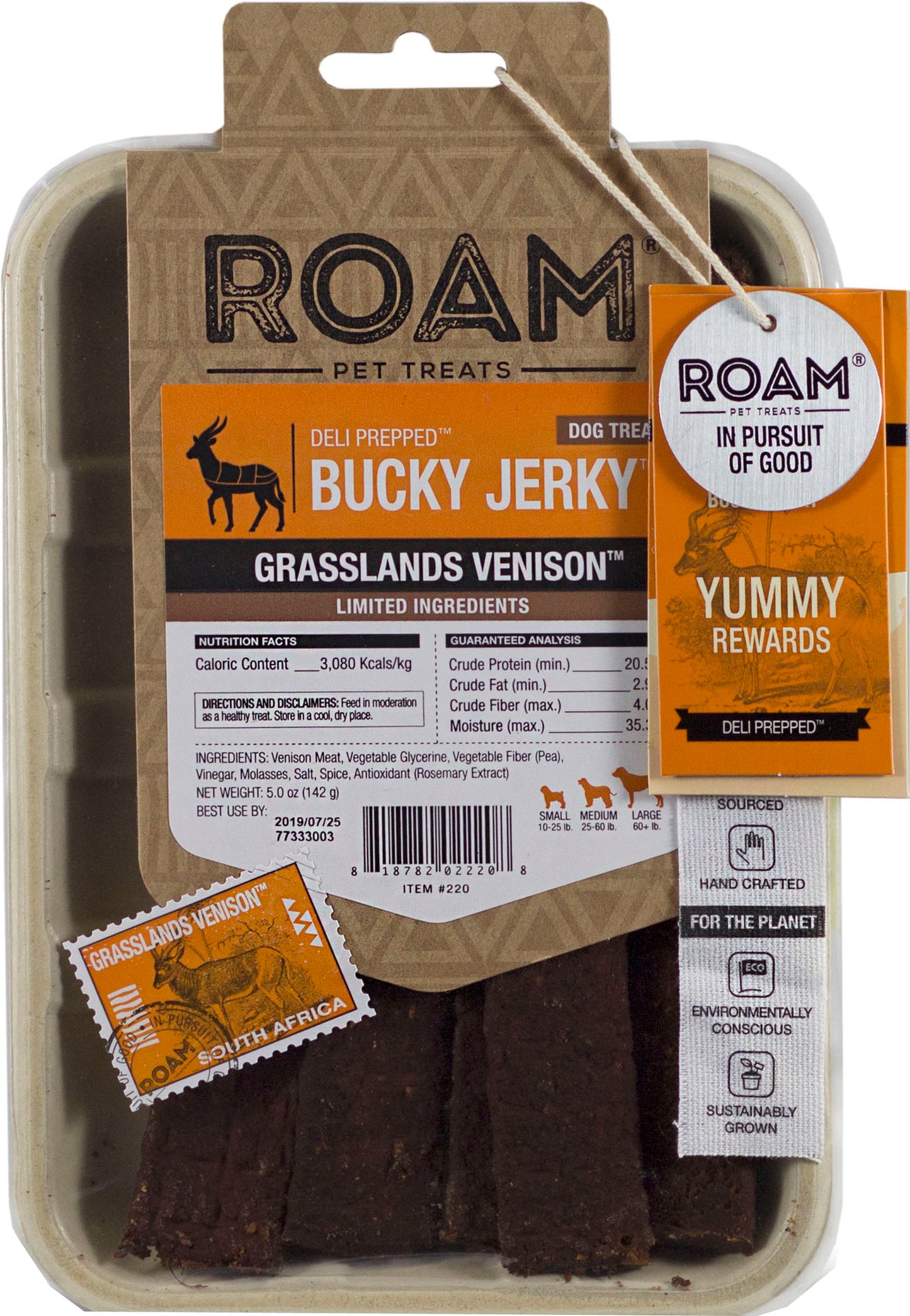 Roam Deli Prepped Bucky Jerky