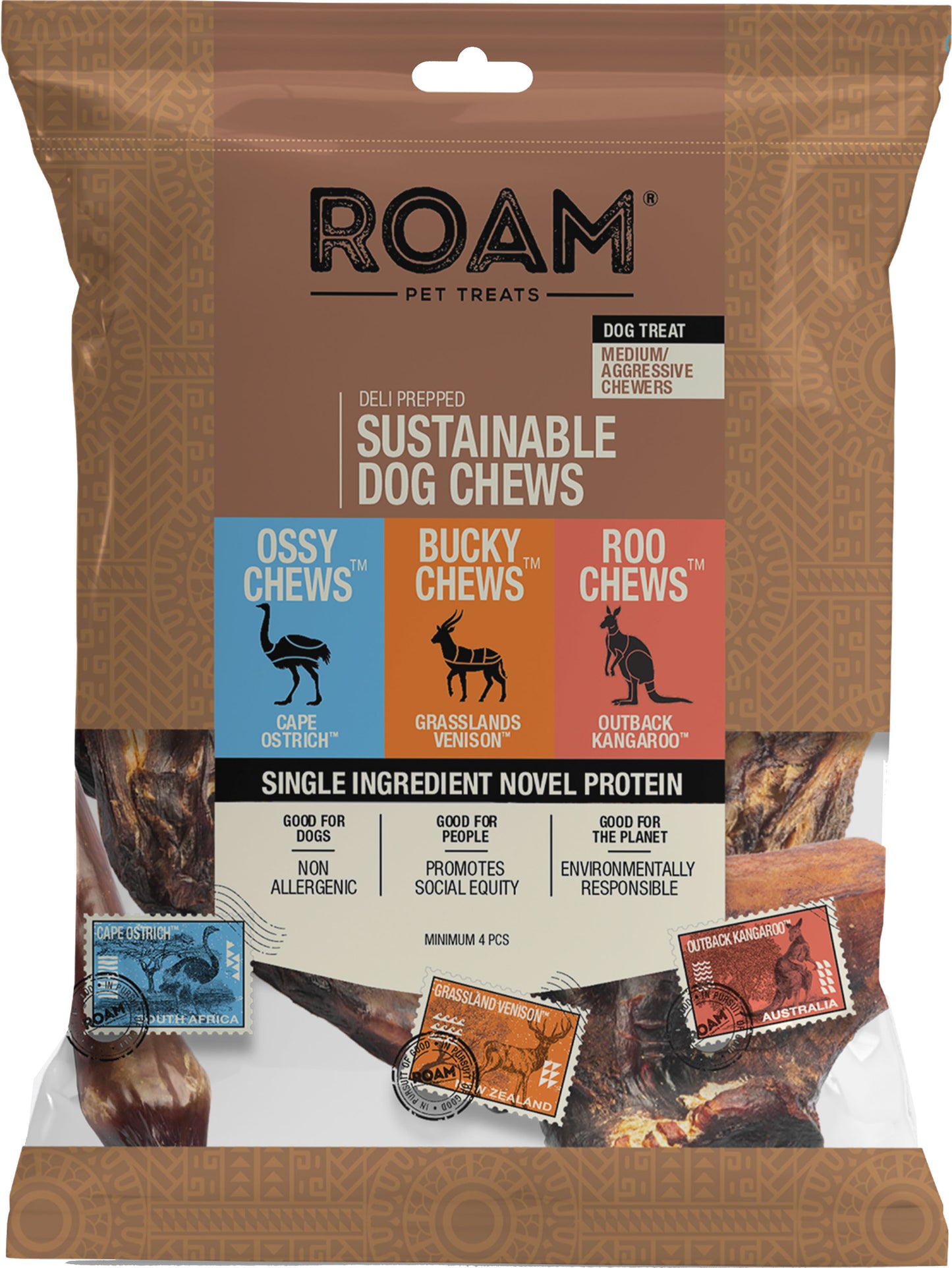 Roam Exotic Protein Sampler Pack