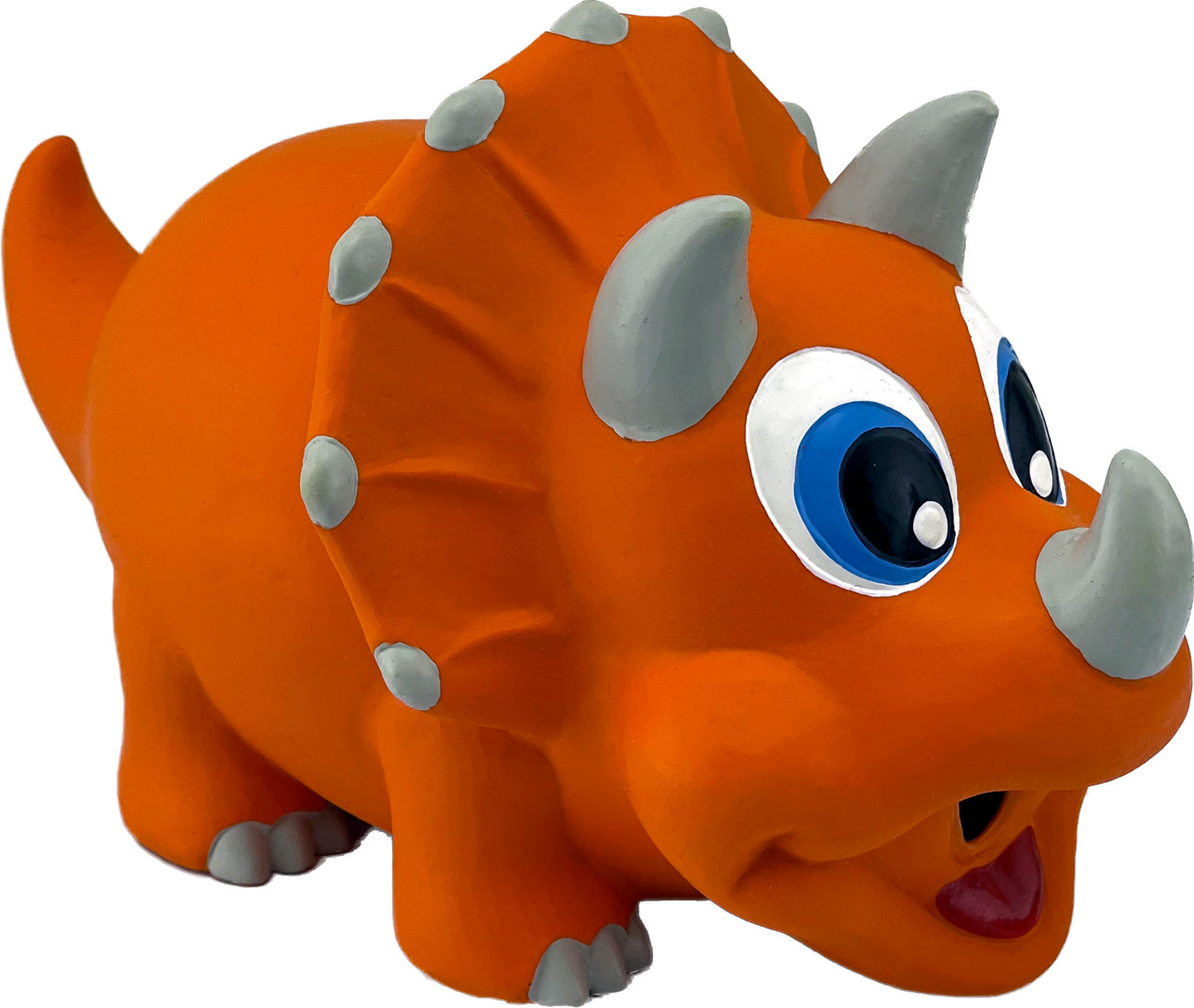 Naturflex Triceratop Latex Dog Toy