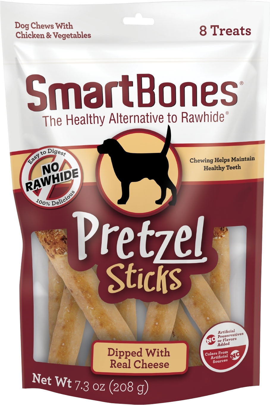 Smartbones Dipped Pretzels Sticks