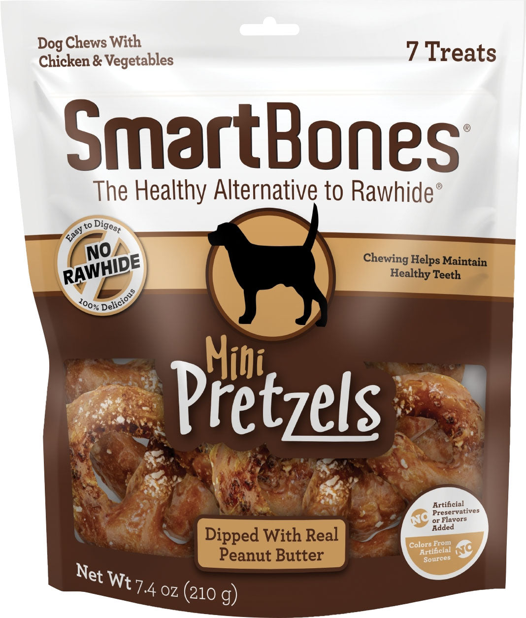 Smartbones Dipped Pretzels