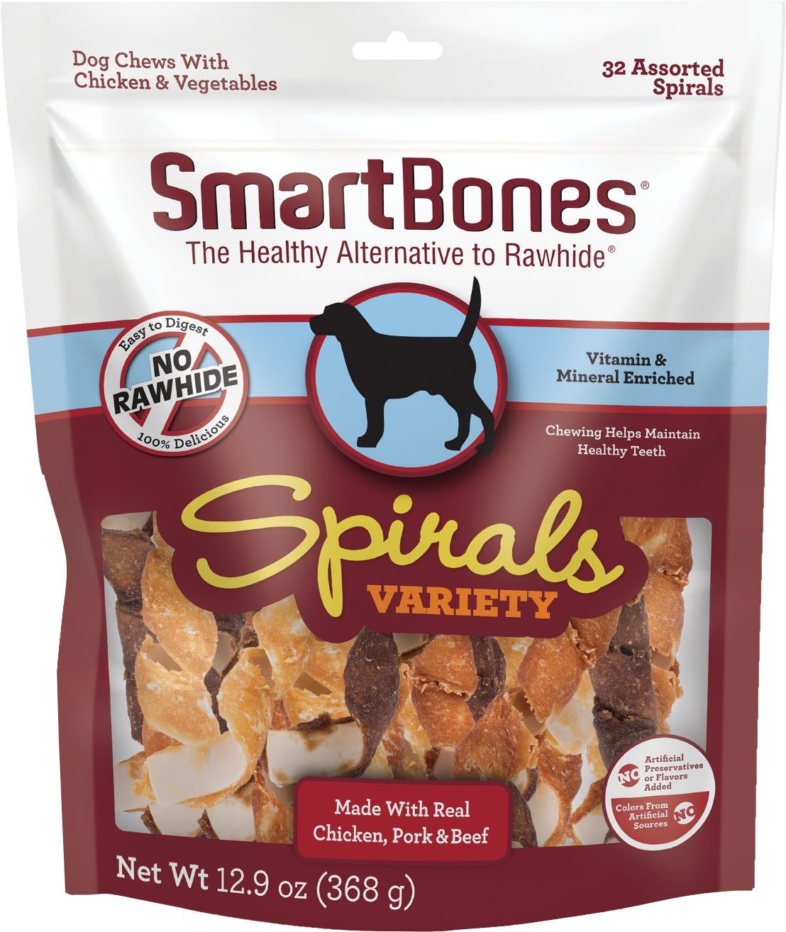 Smartbones Spirals Variety Pack