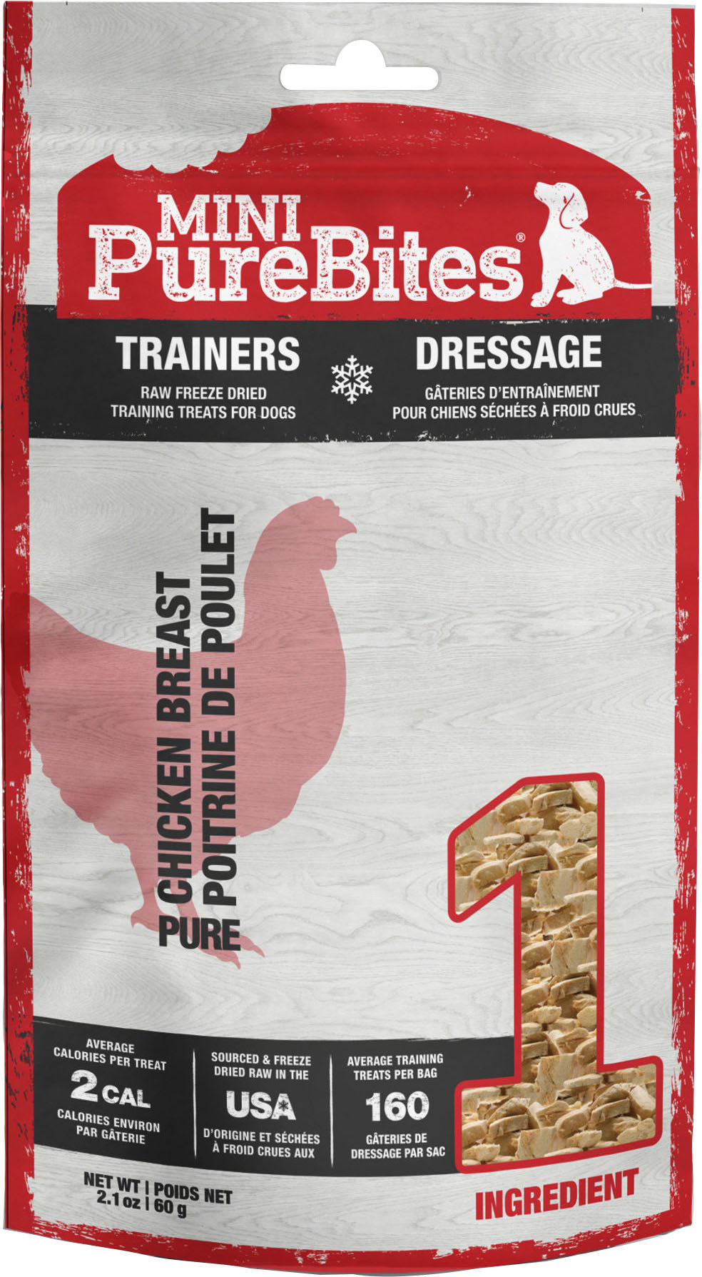 Purebites Freeze Dried Mini Trainers Dog Treats