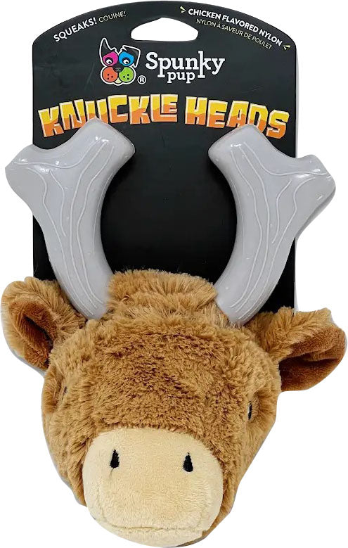Spunkypup Knuckleheads Plush-Chew Toy Deer