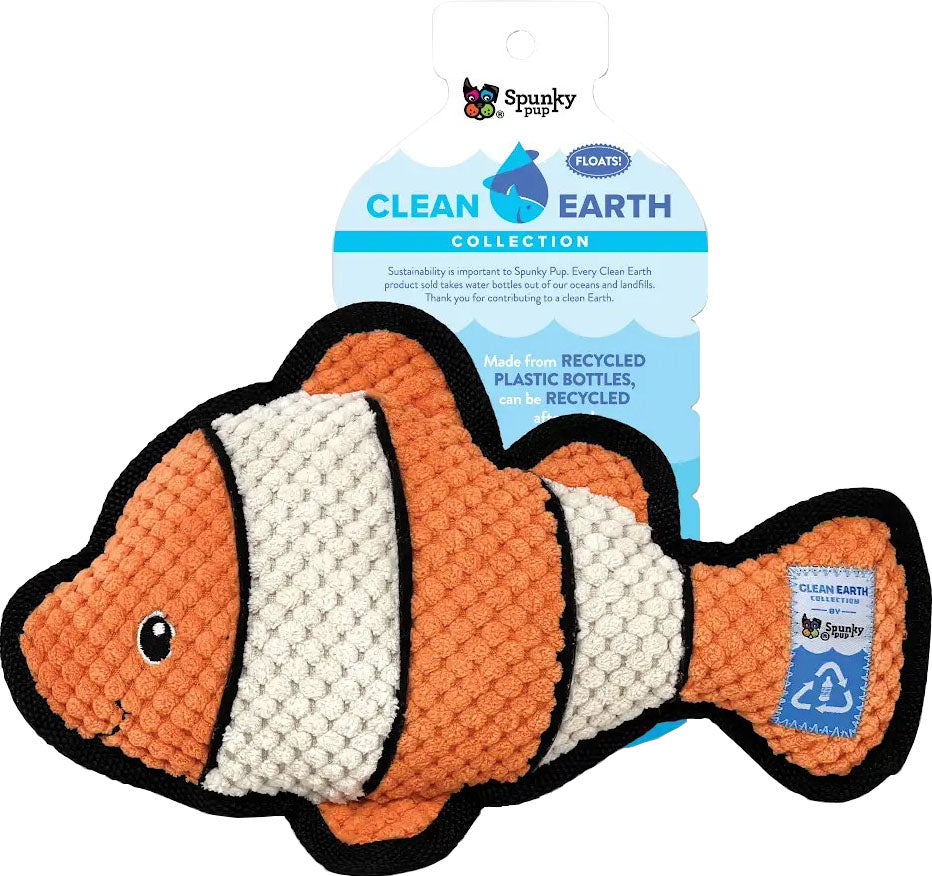 Spunkypup Clean Earth Textured Recycled Clownfish