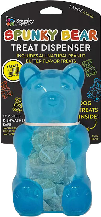 Spunkypup Spunky Bear Treat Dispenser W/ Treats