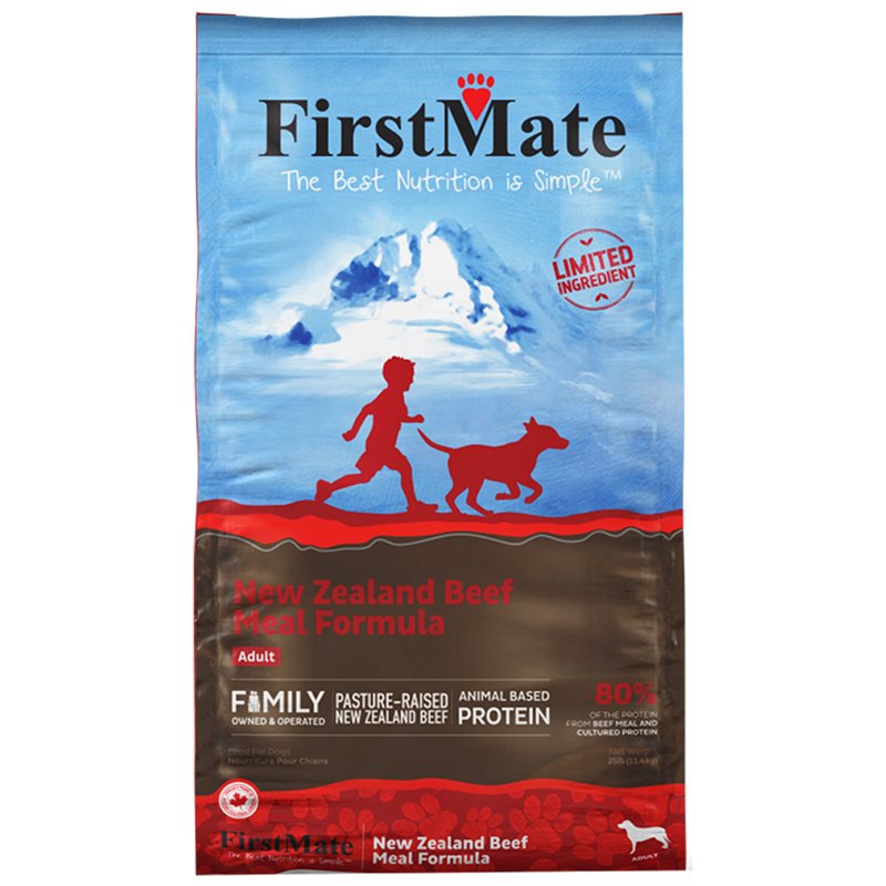 FirstMate, Limited Ingredient New Zealand Beef Dry Dog Food, 400 Ounce