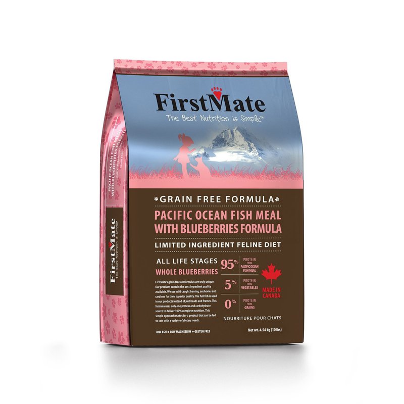 Firstmate Pet Foods Renaissance Grain Free Cat Food With Blueberries, 3.96-Pound