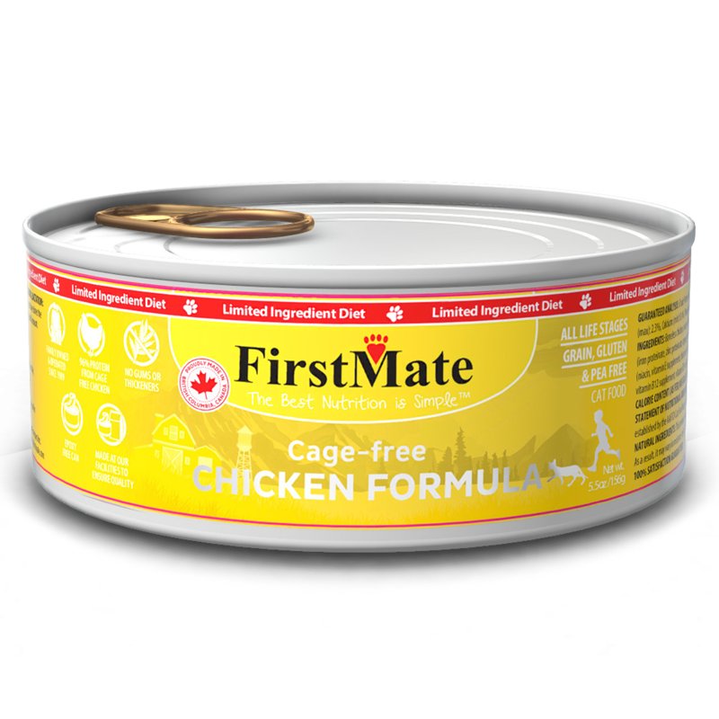 FirstMate, Cat LID Chicken, 5.5 Ounce
