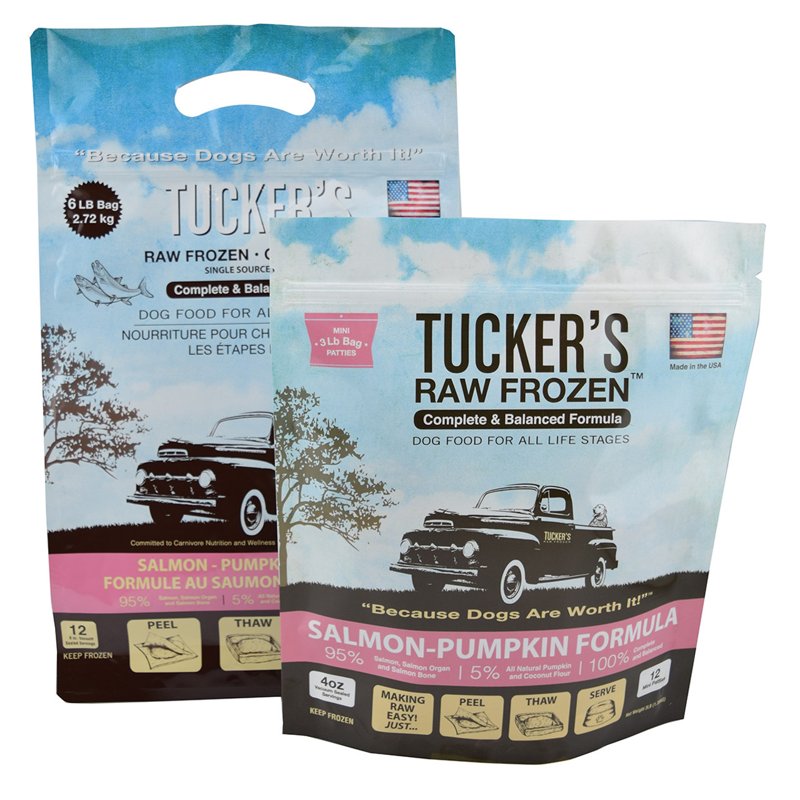Tucker's, Tucker's Raw Frozen Salmon-Pumpkin Recipe Dog Food, 320 Ounce