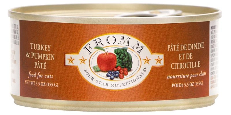 Turkey & Pumpkin Pate Cat Food