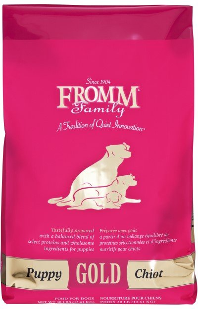 Fromm Puppy Gold Premium Dry Dog Food - Dry Puppy Food for Medium & Small Breeds - Chicken Recipe - 30 lb