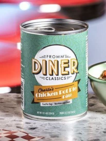 Diner Classics Charlie’s Chicken Pot Pie Pâté Dog Food