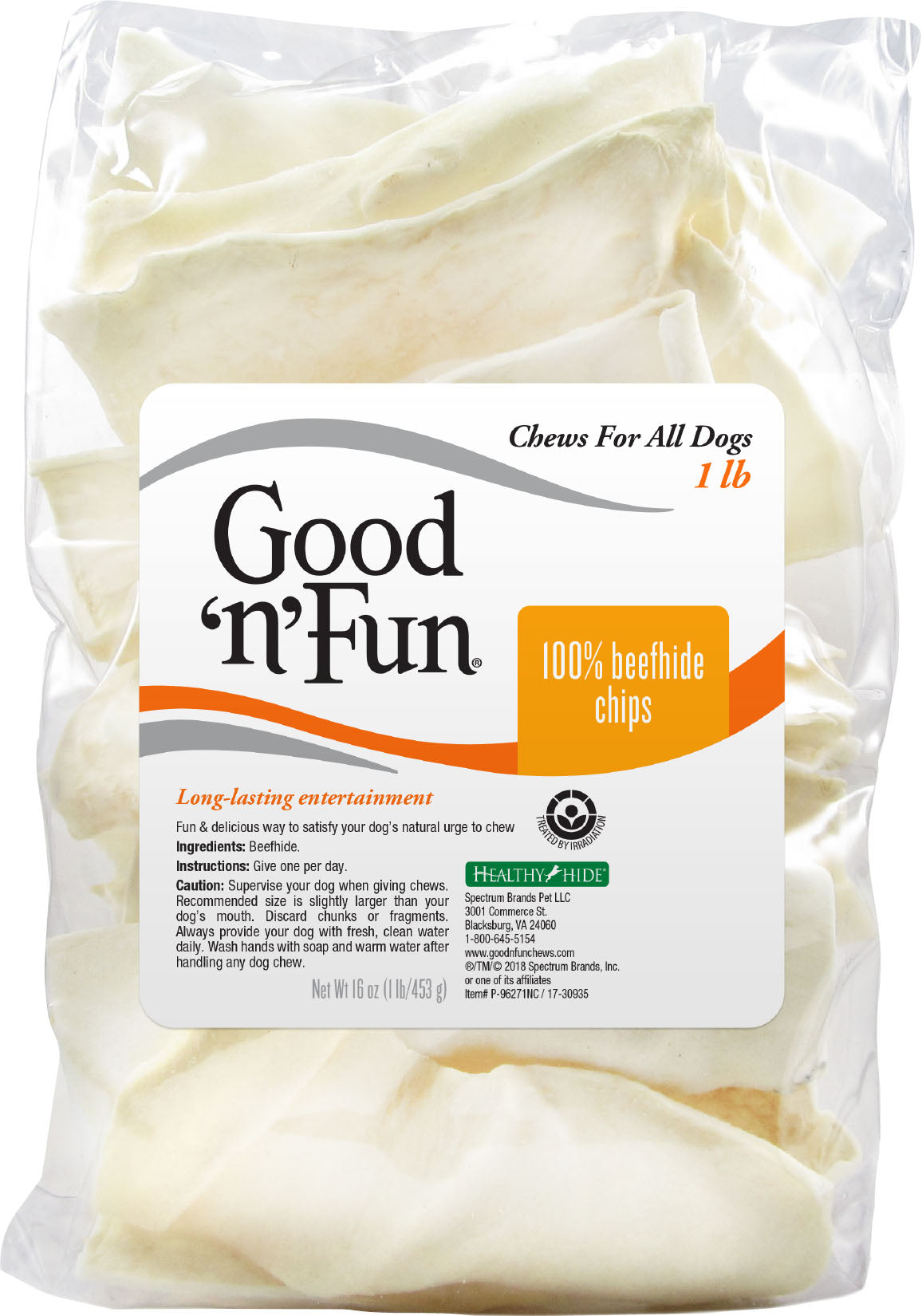 Good 'N' Fun Beefhide Chips