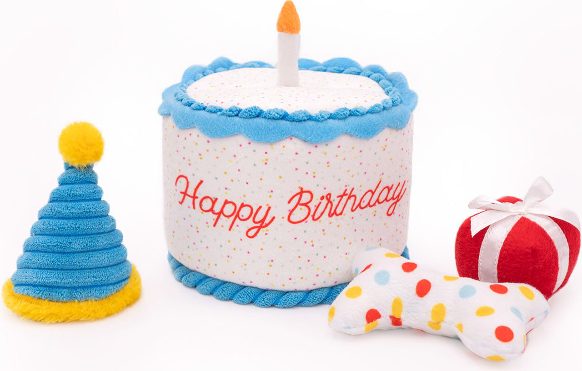 Zippypaws Birthday Burrow-Birthday Cake
