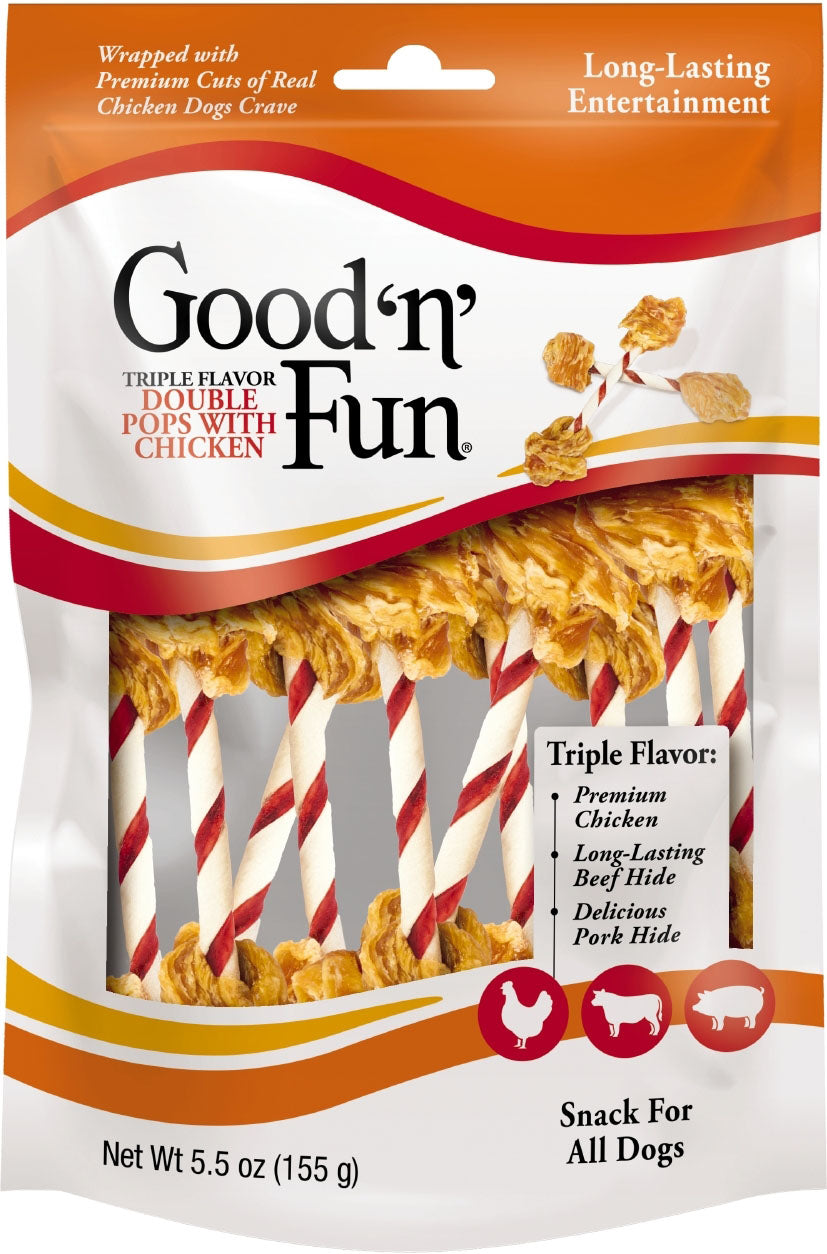Good 'N' Fun Triple Flavor Double Pops