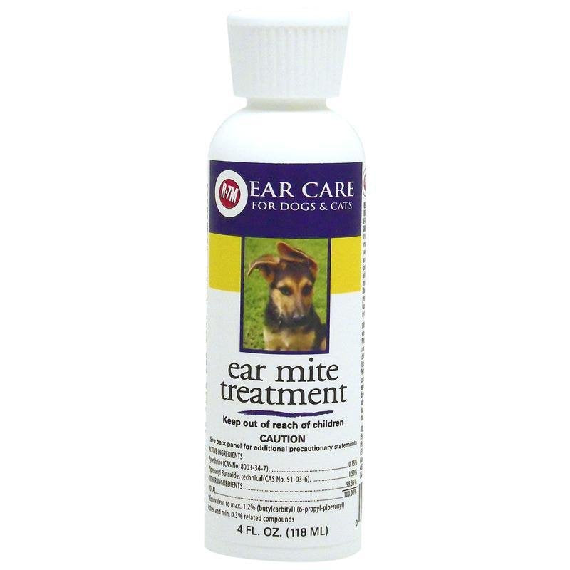 Miracle Care R-7M 424224 Ear Mite Treatment 4oz (Package may vary)