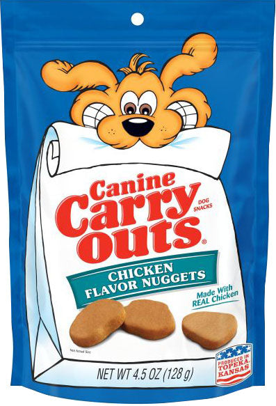 Canine Carry Outs Nuggets Dog Snacks (Pack Of 4)