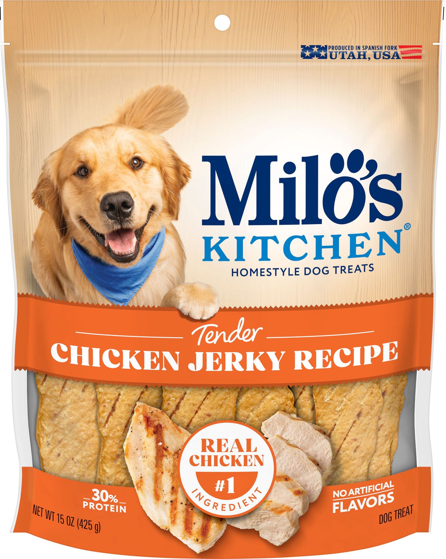 Milo'S Kitchen Jerky Strips (Pack Of 4)