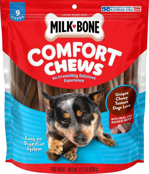Milk-Bone Comfort Chews Unique Chewy Texture (Pack Of 4)