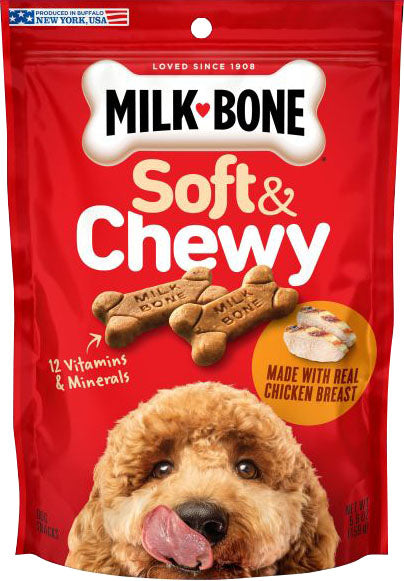 Milk-Bone Soft & Chewy Dog Treats (Pack Of 10)
