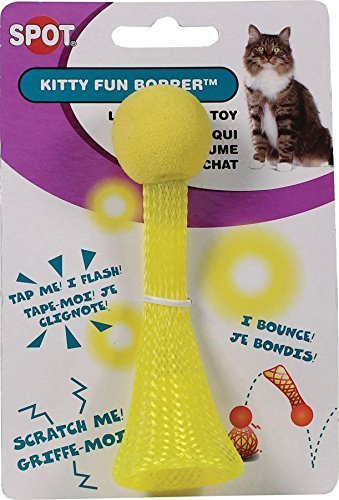 SPOT Ethical Pets Kitty Fun Boppers Cat Toys, Plain, 4"