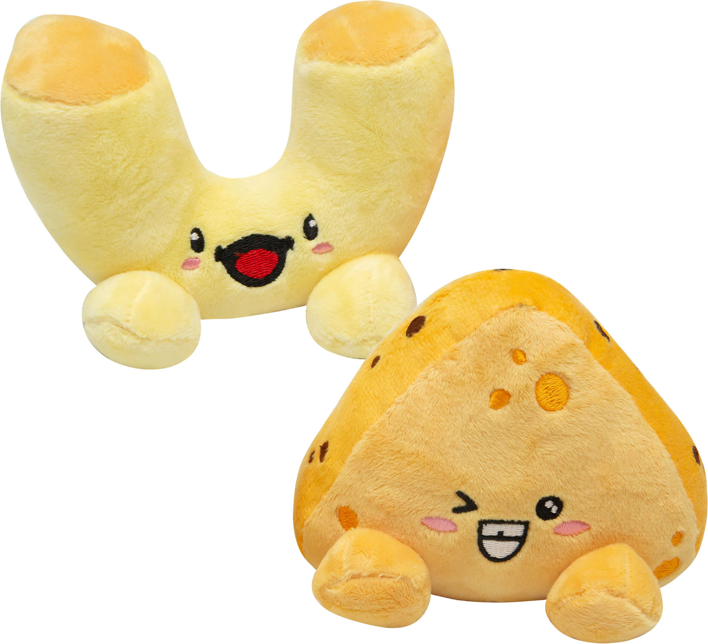 Sungarooz Mac And Cheese Plush Dog Toys