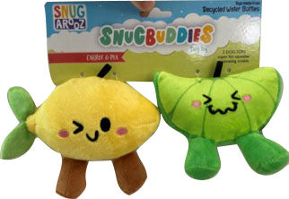 Snugarooz Lemon And Lime Plush Dog Toy
