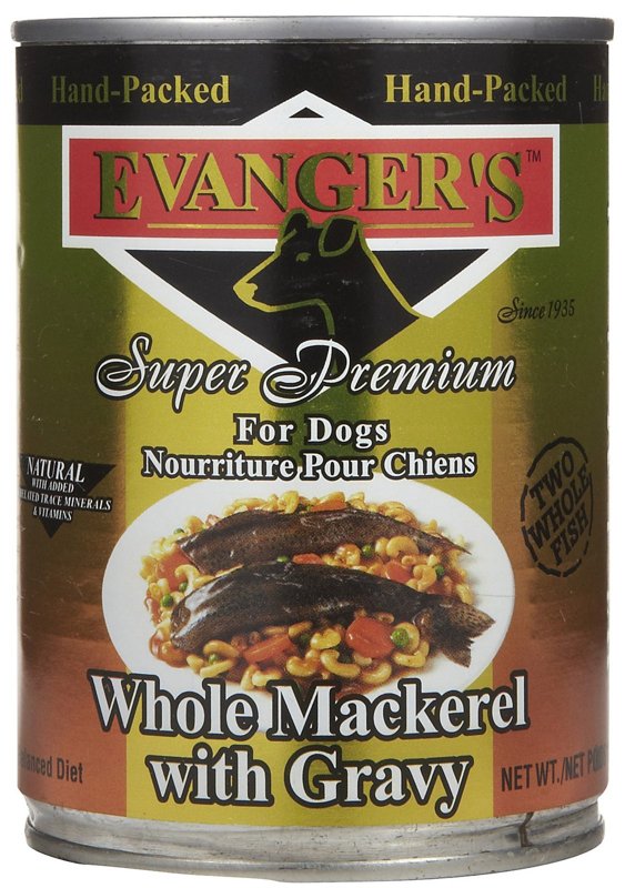 Evanger's Hand Packed Catch of the Day Uncut Sardines for Dogs, 12 oz cans