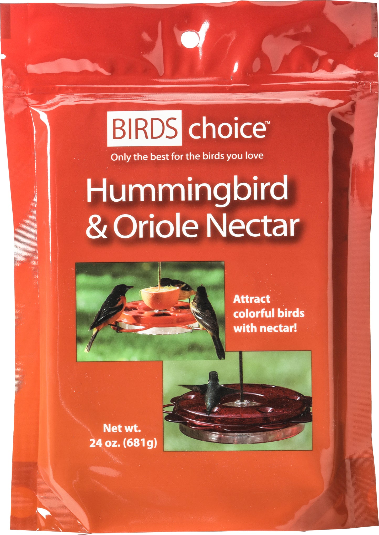 Bird'S Choice Hummingbird And Oriole Nectar Pouch