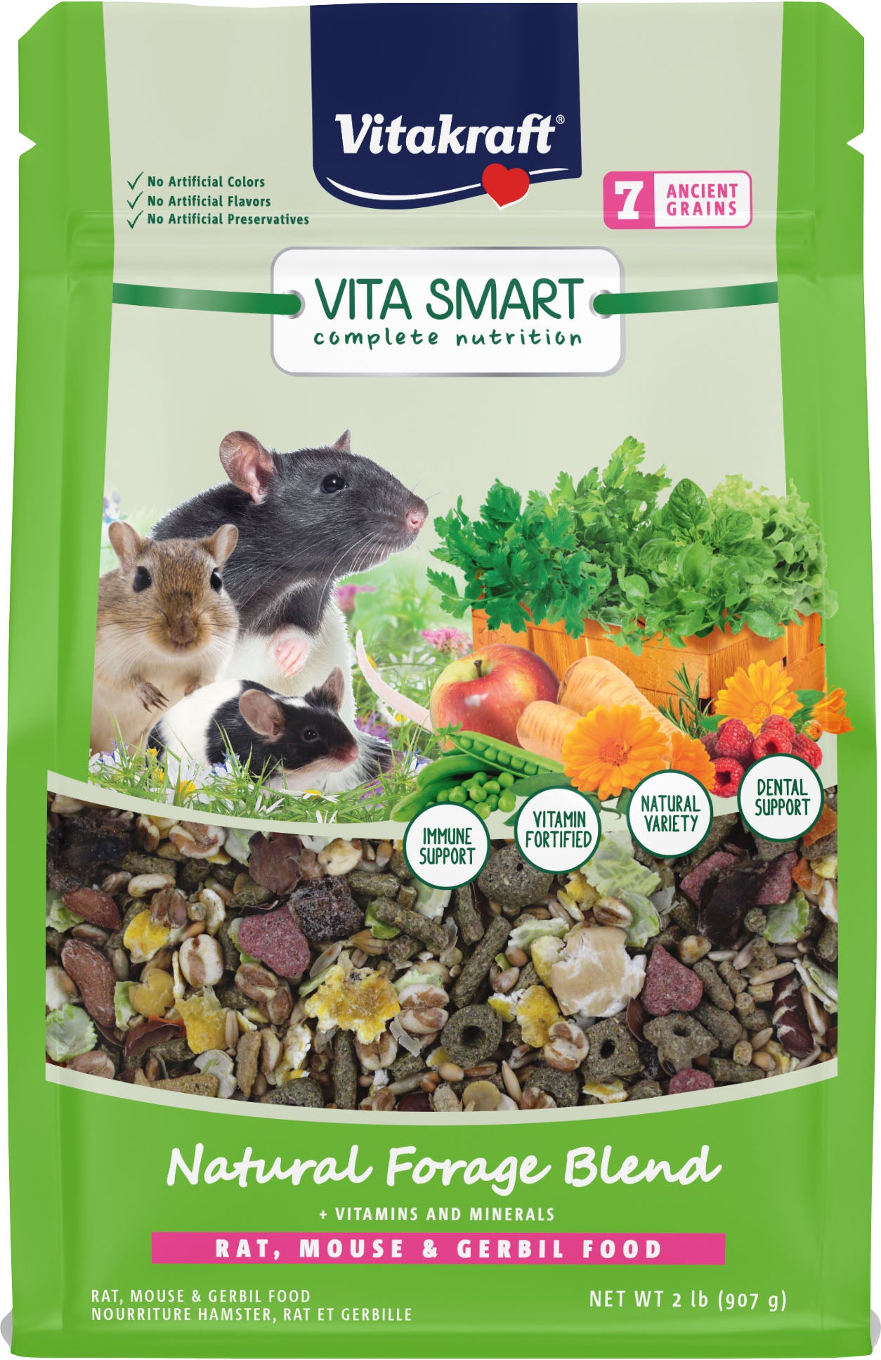 Vita Smart Forage Blend Rat/Mouse/Gerbil Food