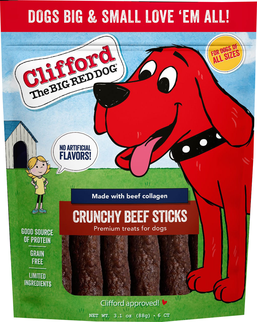 Clifford Soft & Chewy Crunchy Sticks