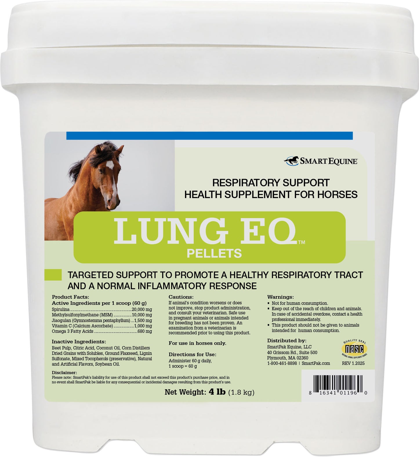 Uckele Lung Eq Respiratory Support Pellets