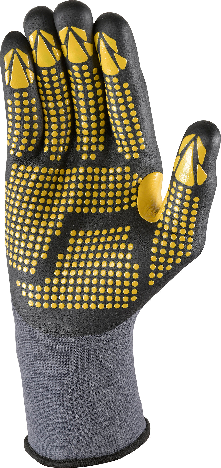 Wells Lamont Mens Nitrile Coated Gloves With Dots (Pack Of 6)