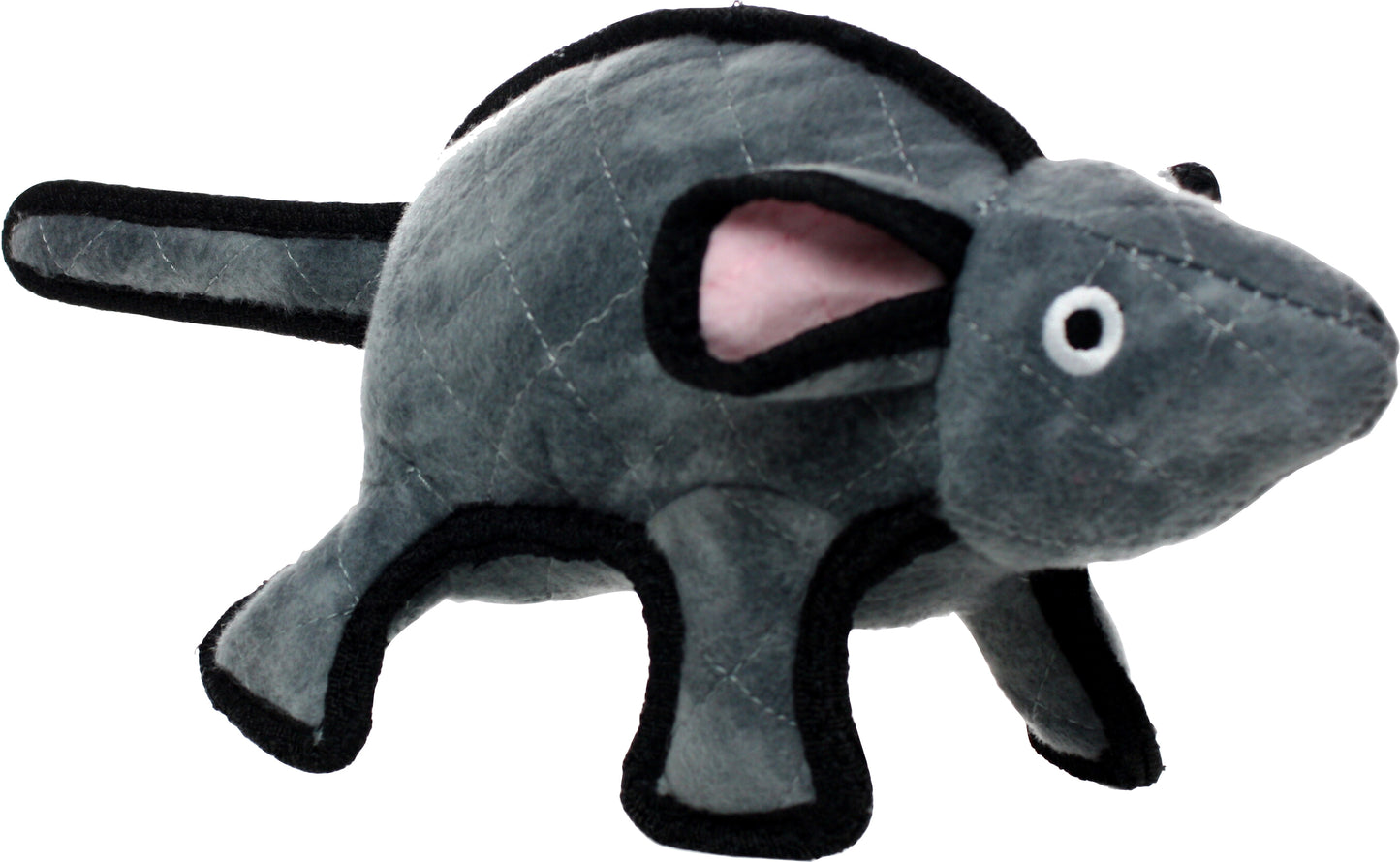 Tuffy Barn Yard Mouse Durable Soft Dog Toy