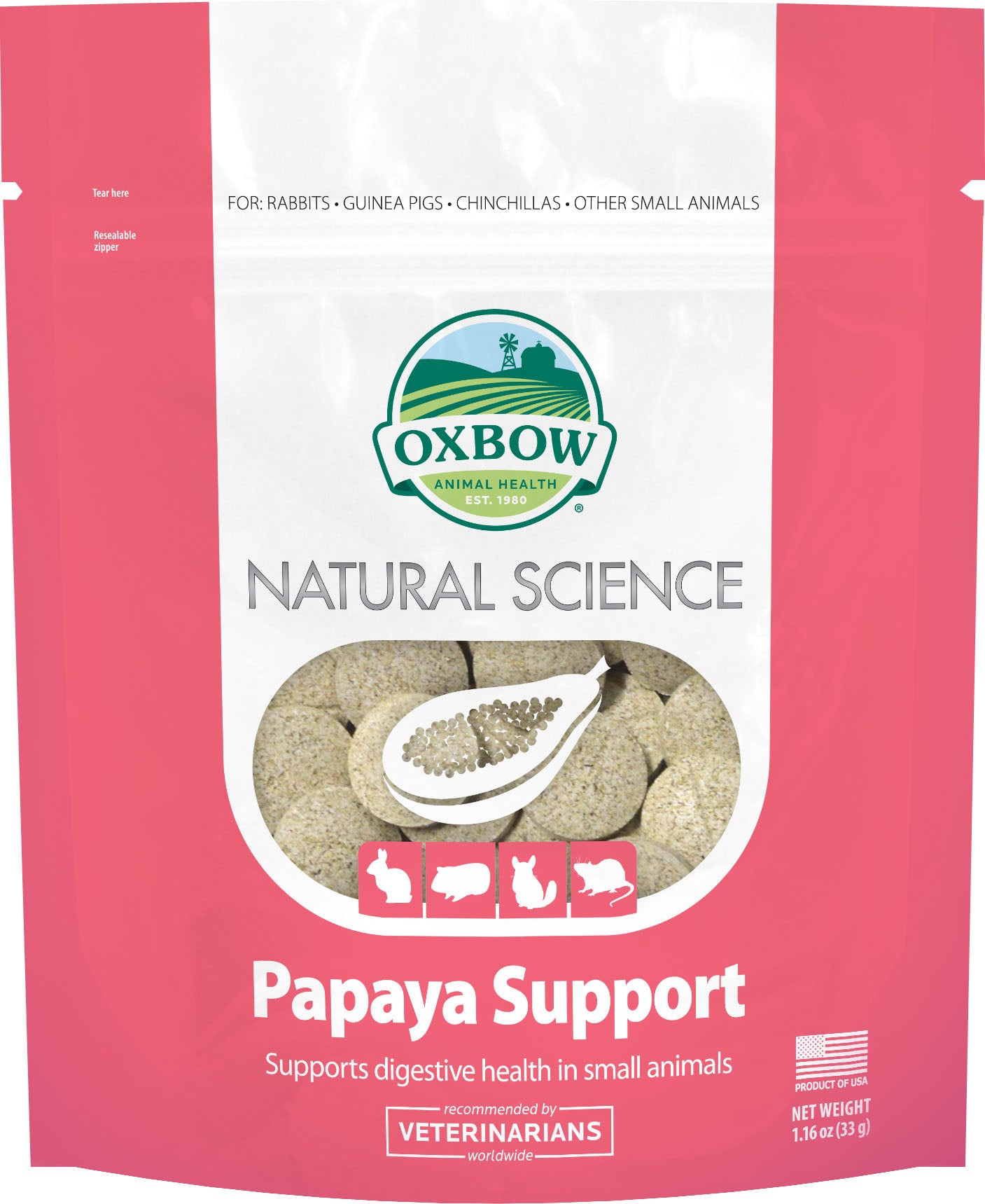 Natural Science Papaya Support Supplement