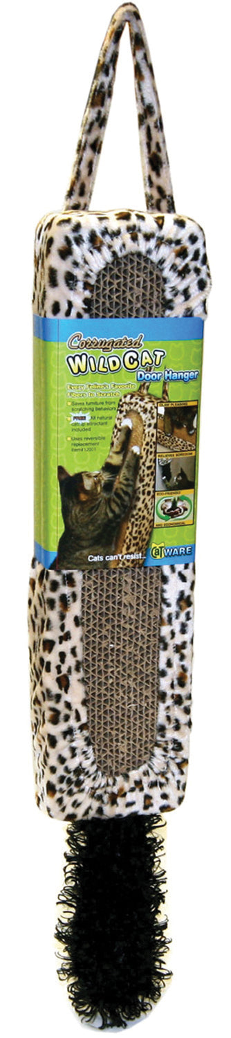 Corrugated Wild Cat Door Hanger