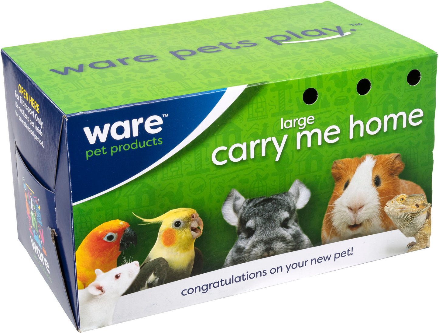 Cardboard Carry Me Home (Pack Of 100)