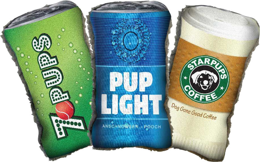 CYCLE DOG BREWGEAR BEER CAN DOG TOY