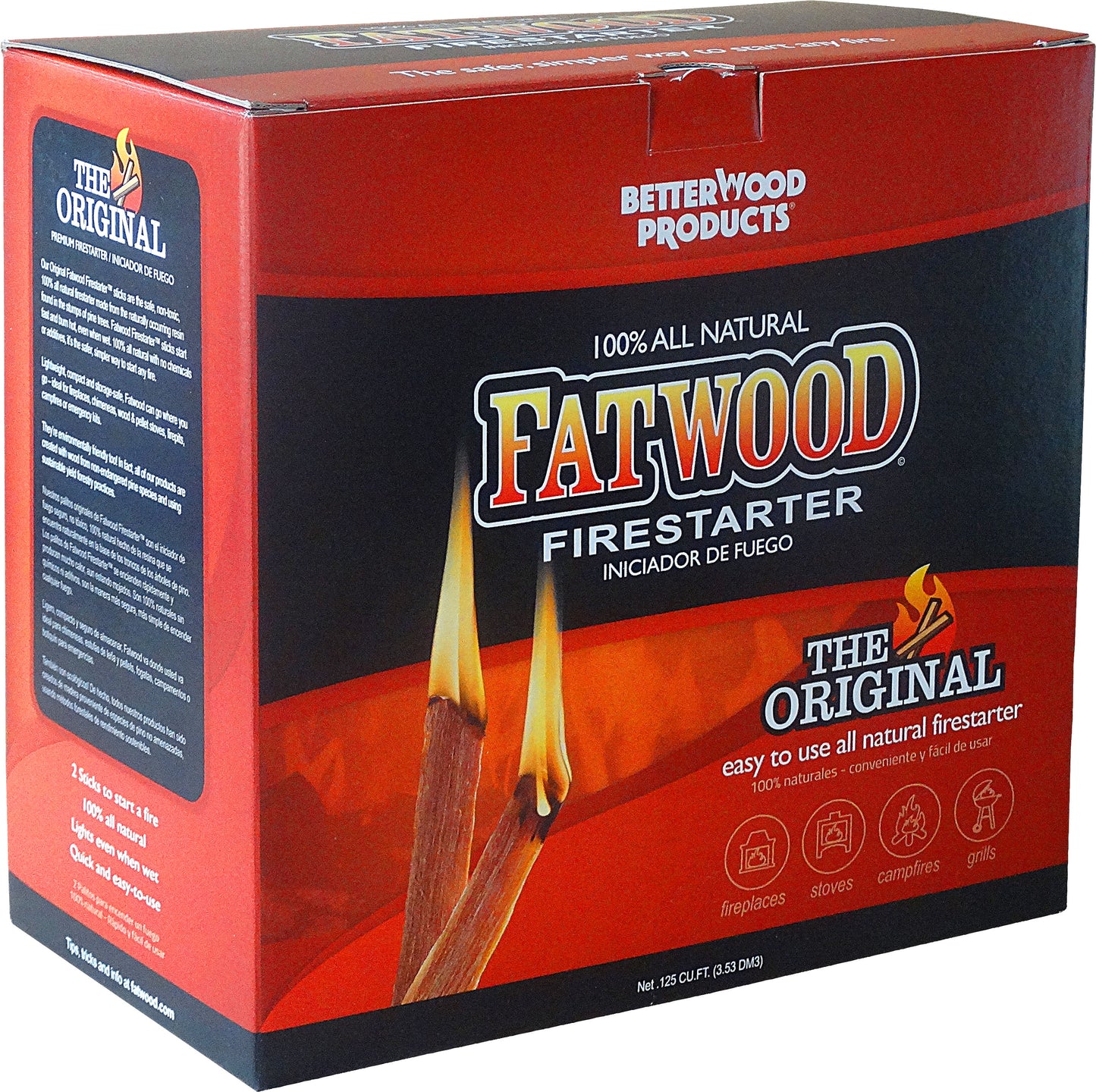 Fatwood Firestarter Color Box