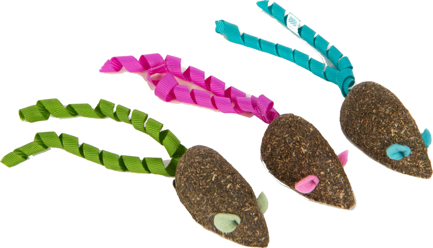 Smartykat Magic Mice Catnip And Ribbon Cat Toys