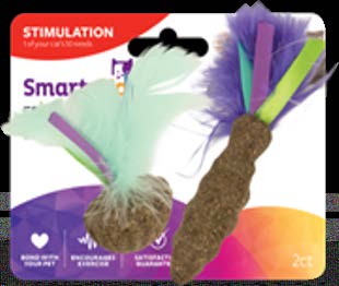 Smartykat Frisky Fun Compressed Catnip Cat Toy