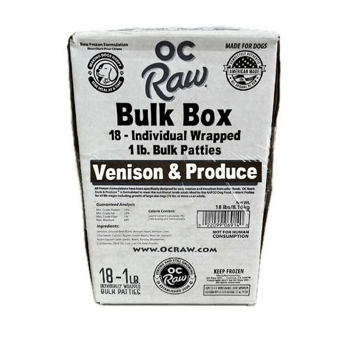 Oc Raw Dog Frozen Produce 18