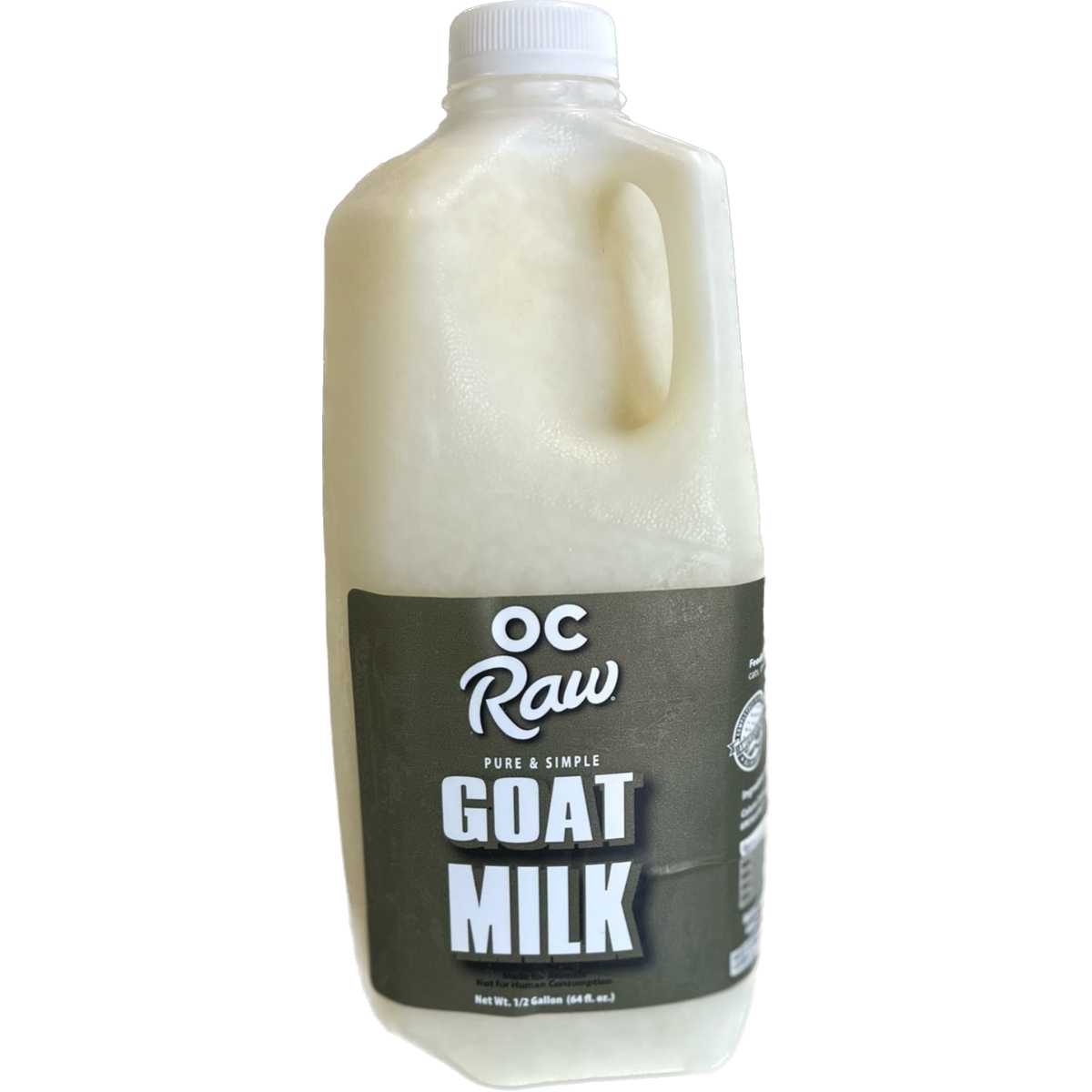 OC Raw Frozen Pure & Simple Raw Goats Milk-64oz