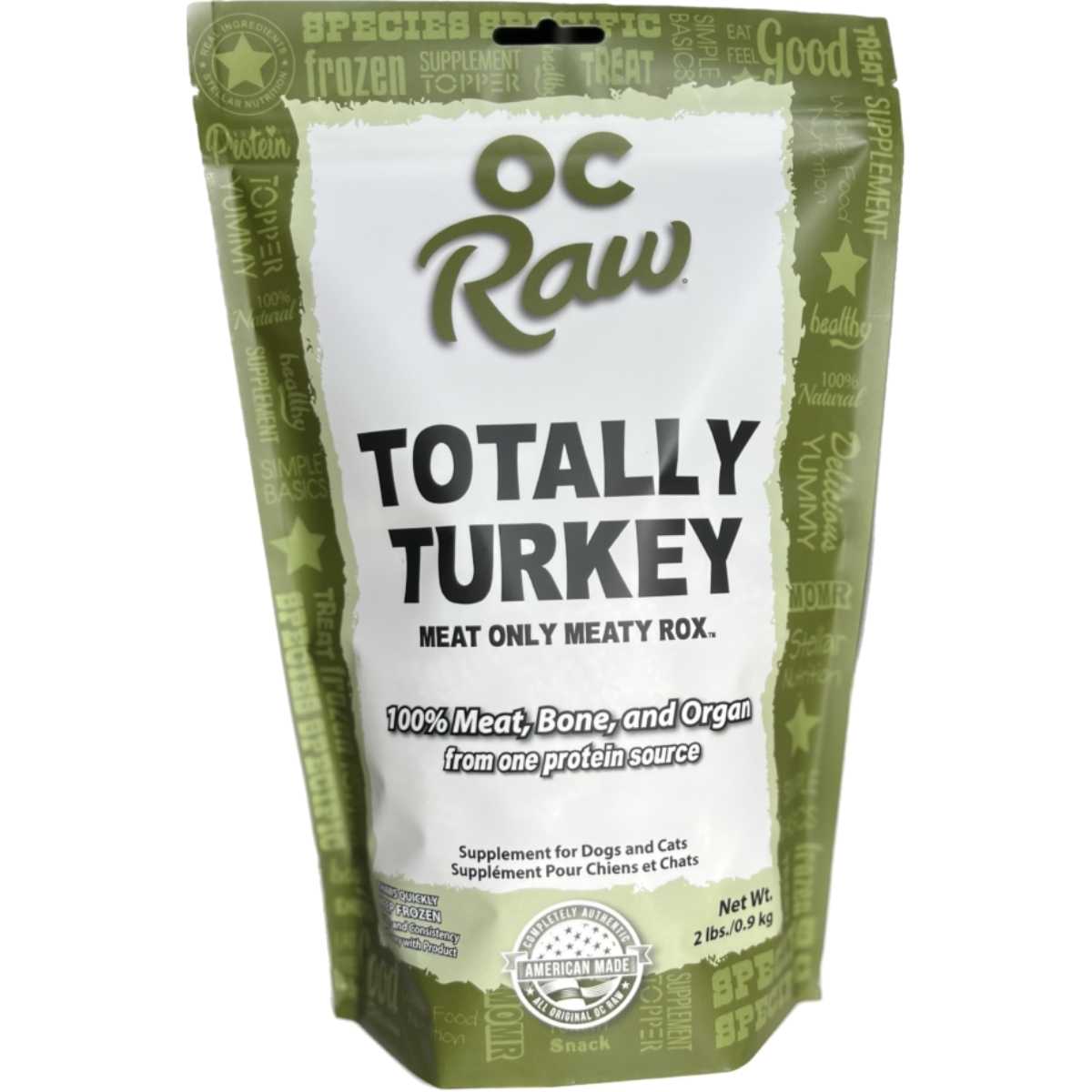 Oc Raw Dog Cat Totally Meat Only Meaty Rox