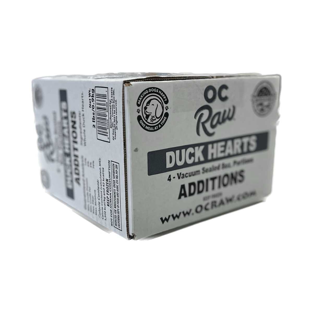 Oc Raw Frozen Additions Whole Hearts Oz Portions