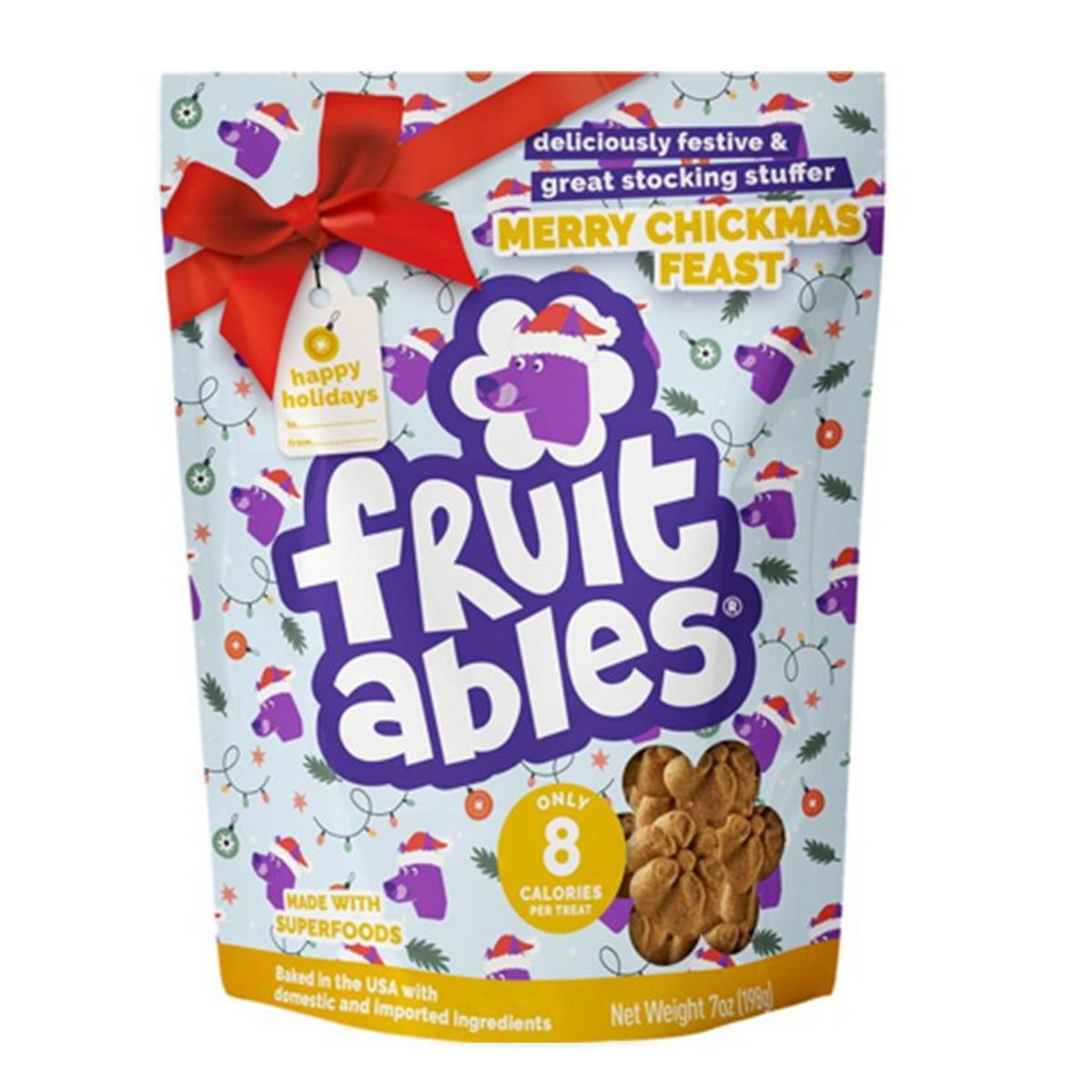 Fruitables Merry Chickmas Feast- 7 oz Bag Seasonal